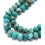 6mm - turquoise de HuBei à facettes - Chapelet