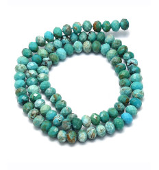 3mm - Chapelet pierre - turquoise