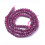 4mm - rubis - Chapelet pierre