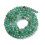 6mm - émeraude Grade AAA - Chapelet pierre