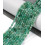 6mm - émeraude Grade AAA - Chapelet pierre