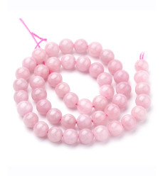 8mm - Chapelet pierre - quartz rose