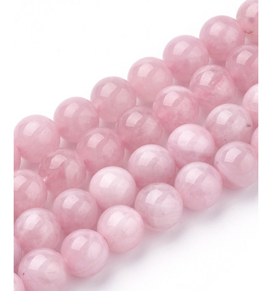 8mm - quartz rose Grade AA - Chapelet pierre