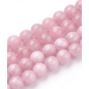 8mm - Chapelet pierre - quartz rose