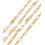 Chaine en X - acier inoxydable (10cm)