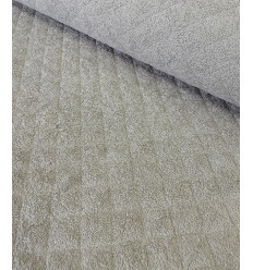 Tissu jacquard bio "Leaf" - Mind The Maker