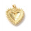 Pendentif coeur ex-voto