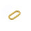 17x8mm - Connecteur ovale twist