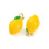 Pendentif citron émaillé