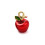 Pendentif pomme émaillé