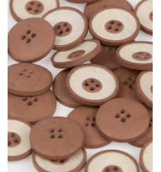 Bouton Mat Atelier Brunette