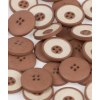 Bouton Mat Atelier Brunette