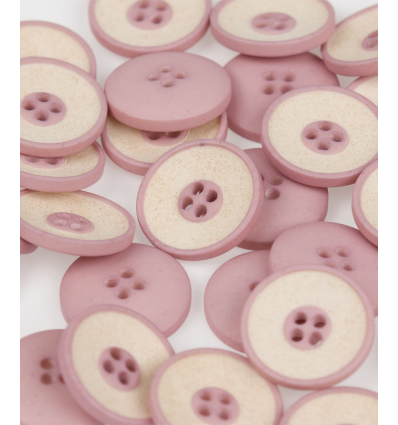 20mm - Bouton bicolore