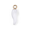 Pendentif pastille inoxydable poinçonnée
