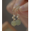 100pcs - puces d'oreilles avec boucles