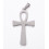Pendentif pastille inoxydable poinçonnée