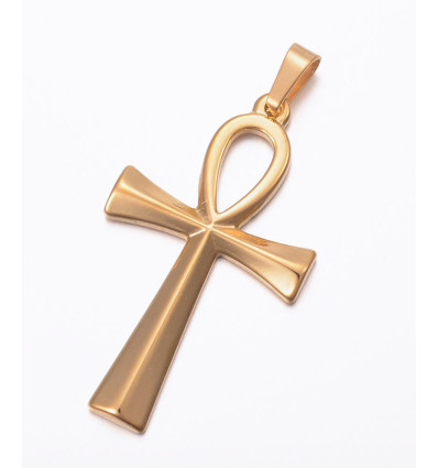 Pendentif pastille inoxydable poinçonnée
