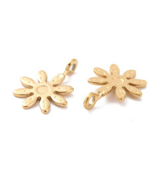 Pendentif mini fleur 8 pétales
