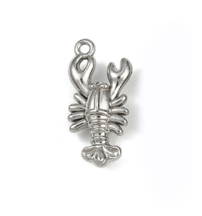 Pendentif oeil articulé + zircon vert