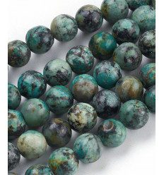 3mm - Chapelet pierre - turquoise