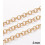 3mm - Anneaux brisé rond - acier inoxydable (10pcs)