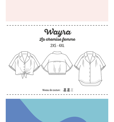 Patron blouse Cicadella