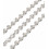 Chaine petits ronds striés - acier inoxydable (10cm)