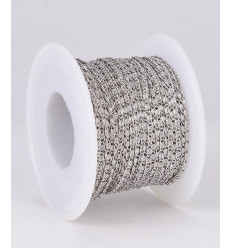 Chaine petits noeuds - acier inoxydable (10cm)