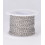 Chaine petits noeuds - acier inoxydable (10cm)