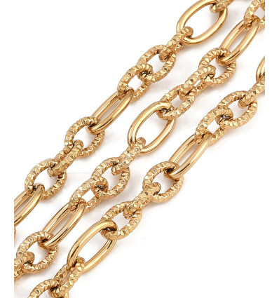 Chaine en X - acier inoxydable (10cm)