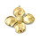Pendentif fleurs 4 pétales
