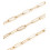 Chaine trombone classique - acier inoxydable (10cm)