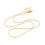 45cm - collier chaine serpent