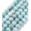 8mm - Larimar - Chapelet pierre