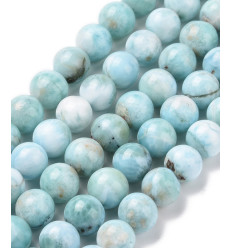 Chapelet pierre - jade teinté 4mm
