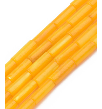 9x3mm - perle tube coquillage - Chapelet