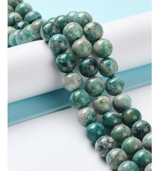 2,5mm - Chapelet pierre - chrysocolle