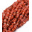 Cornaline - Chapelet pierre chips