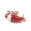Pendentif crevette rouge