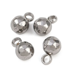 Ø5mm - Pendentif boule martelée
