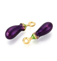 Pendentif aubergine