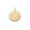 Pendentif étoile gravée