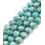 8x6mm - amazonite - Chapelet pierre