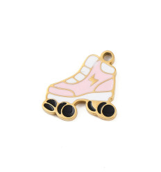 Pendentif patin à roulette 