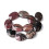 18x13mm - rhodonite ovale facettée - Chapelet pierre