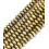 4x2mm - hématite synth. soucoupe - Chapelet pierre