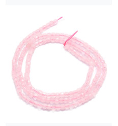 8mm - Chapelet pierre - quartz rose
