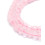 2x2mm - quartz rose - Chapelet pierre