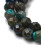 2,5mm - Chapelet pierre - chrysocolle