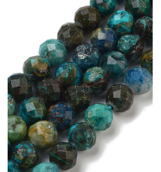 2,5mm - Chapelet pierre - chrysocolle